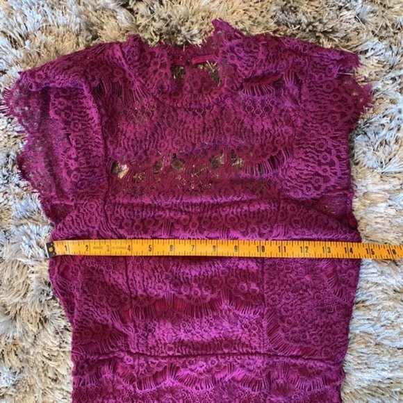 NWT Free People Intimately Backless Lace Dress XS - Picture 7 of 9